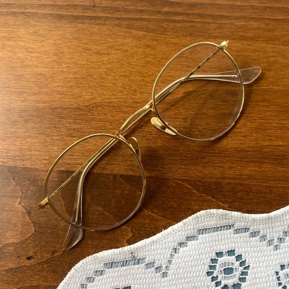 Ray-Ban Round Gold Titanium Glasses frames main image 7